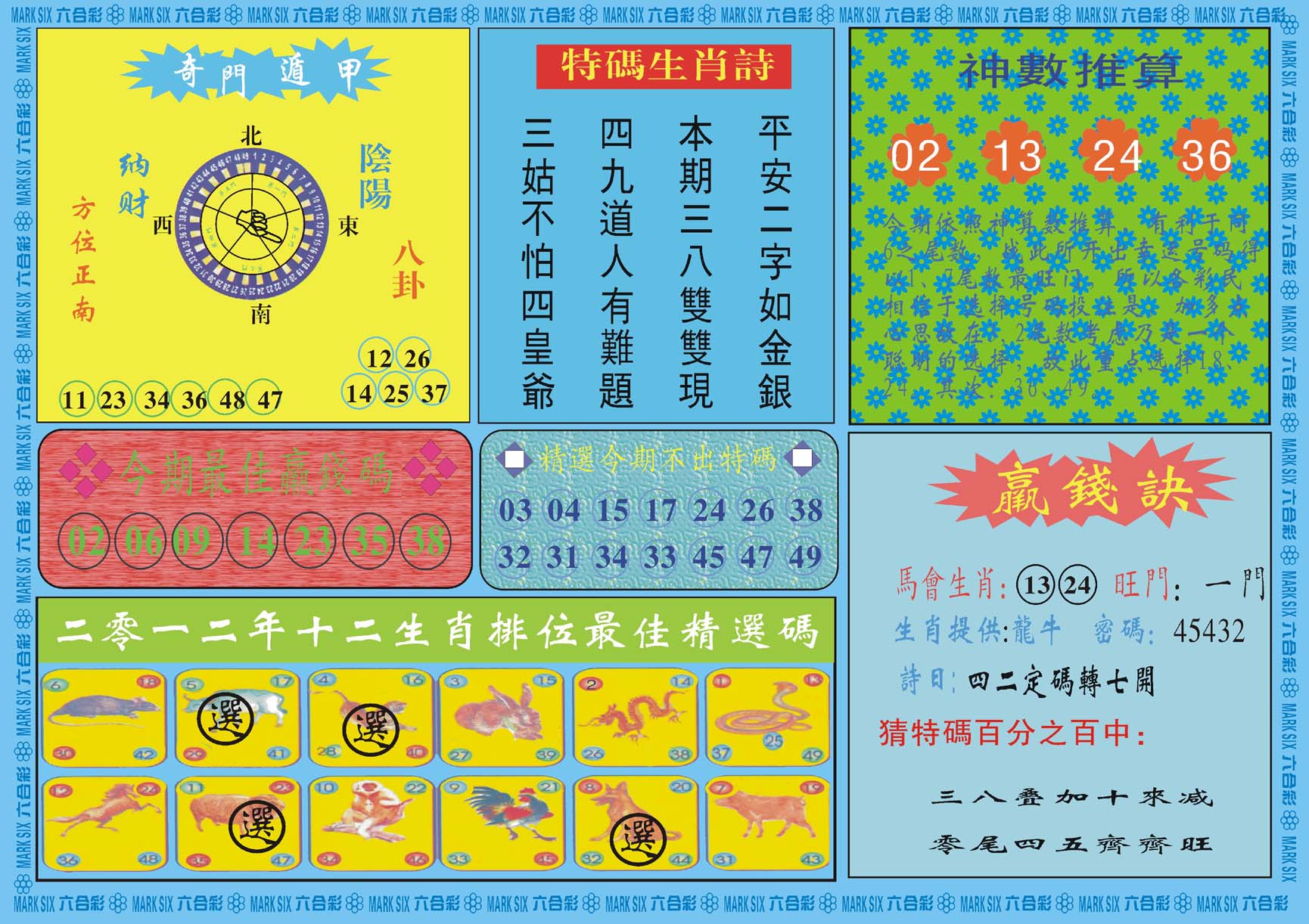 黄大仙灵码