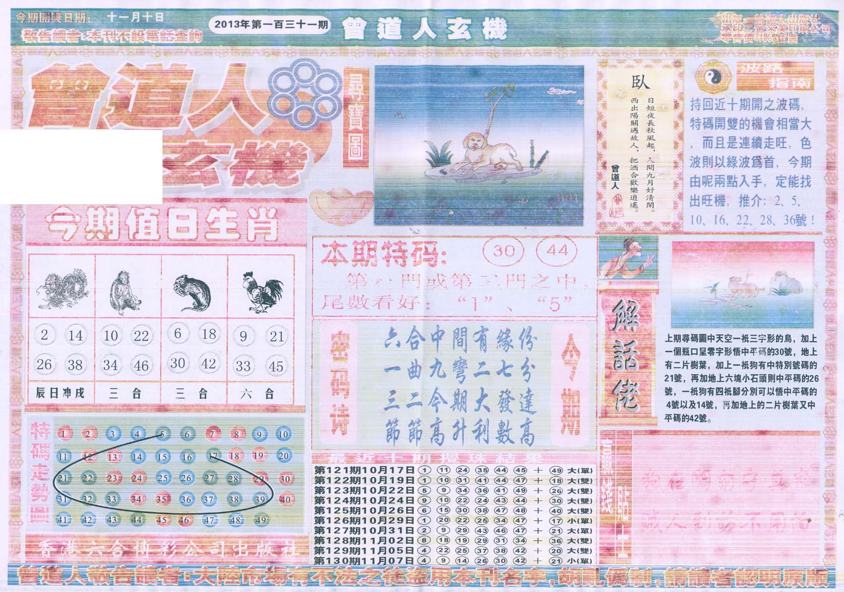 曾道人玄机