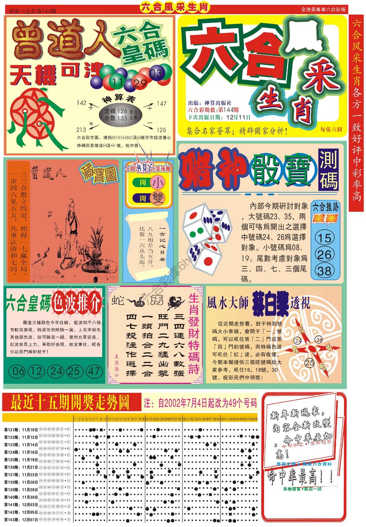 六合风采生肖