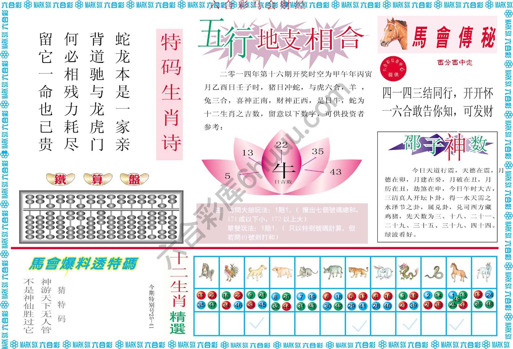 六合彩马会财经