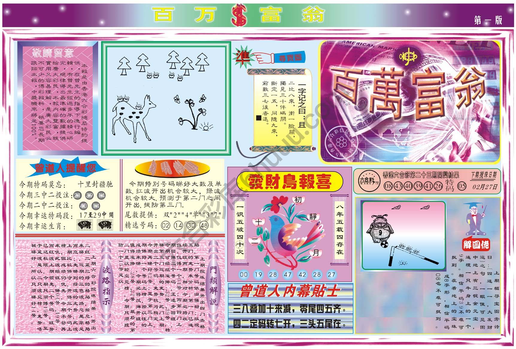 百万富翁