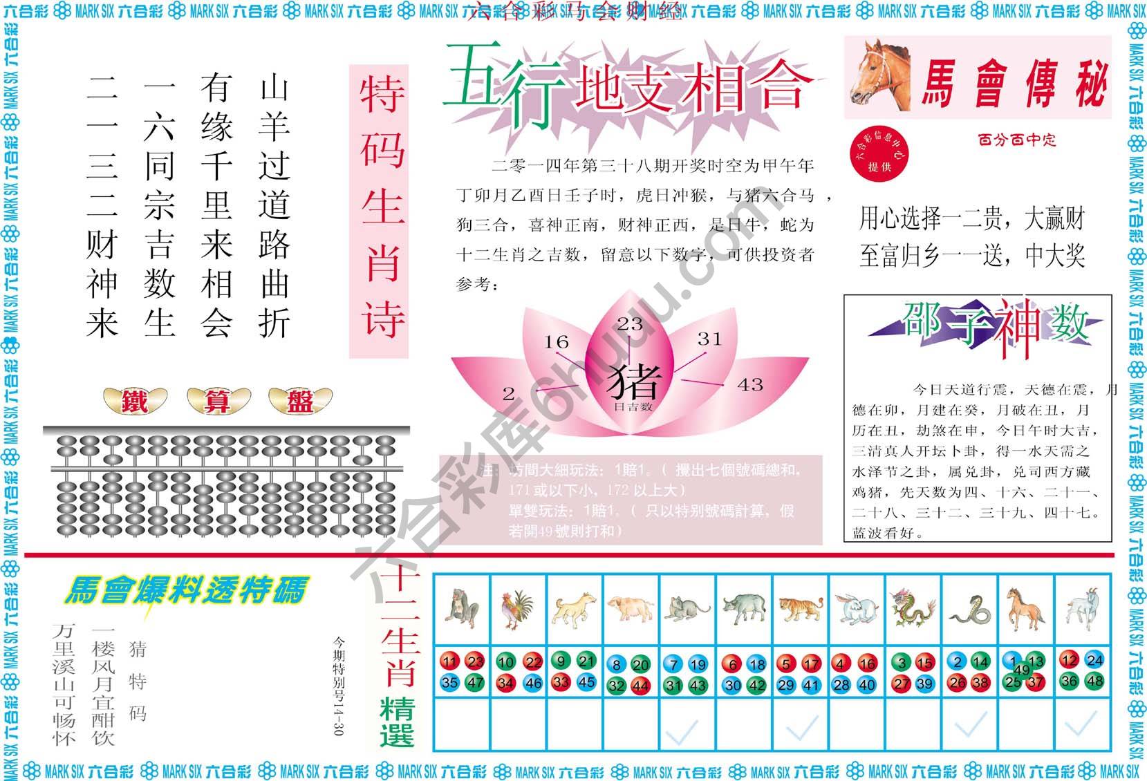 六合彩马会财经