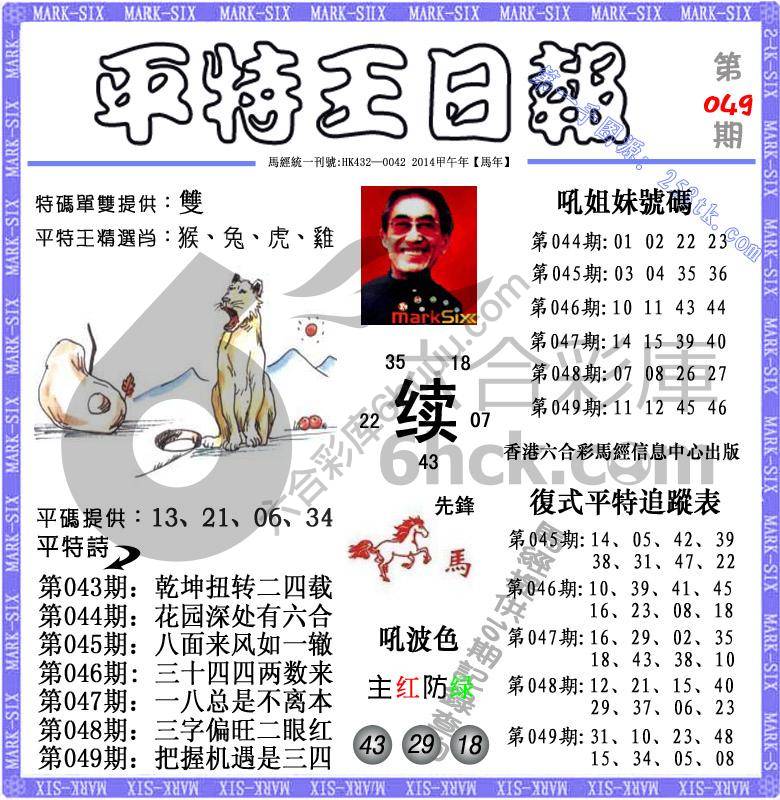 平特王日报
