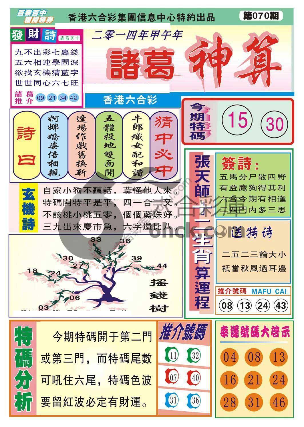 诸葛神算