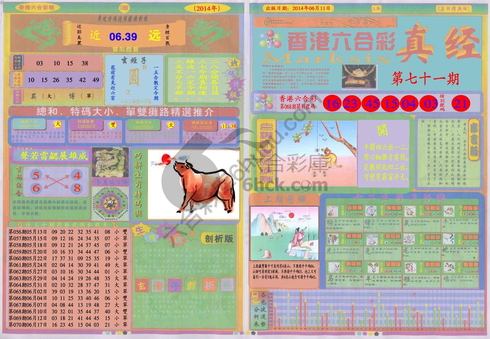 香港六合彩真经
