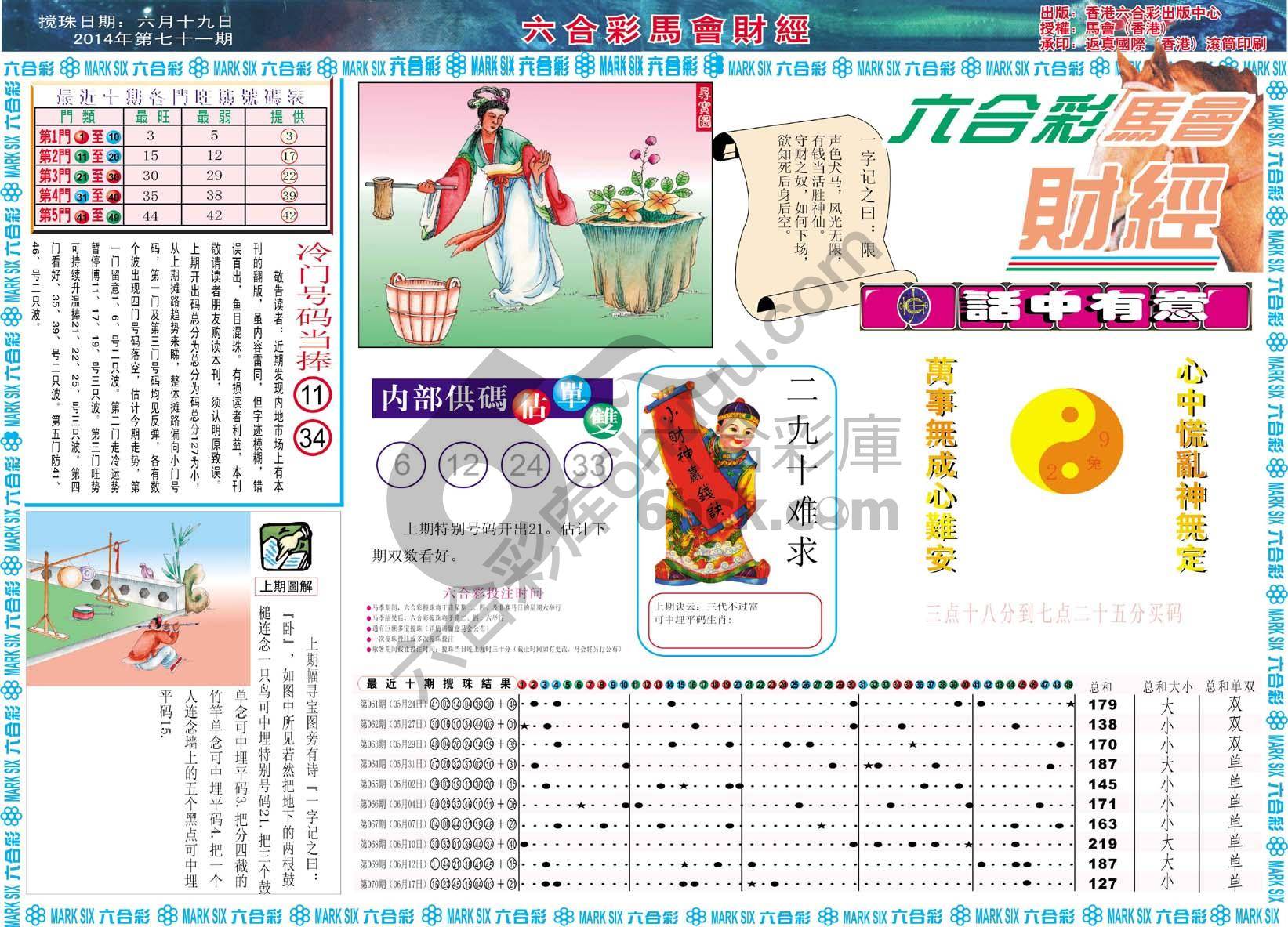 六合彩马会财经