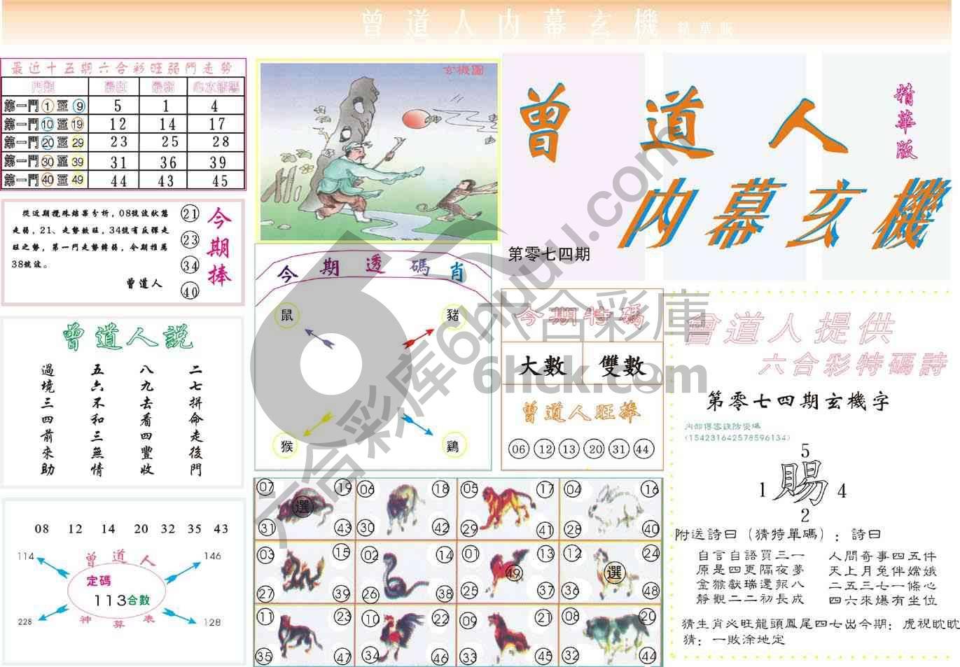 曾道人内幕玄机(精华版)