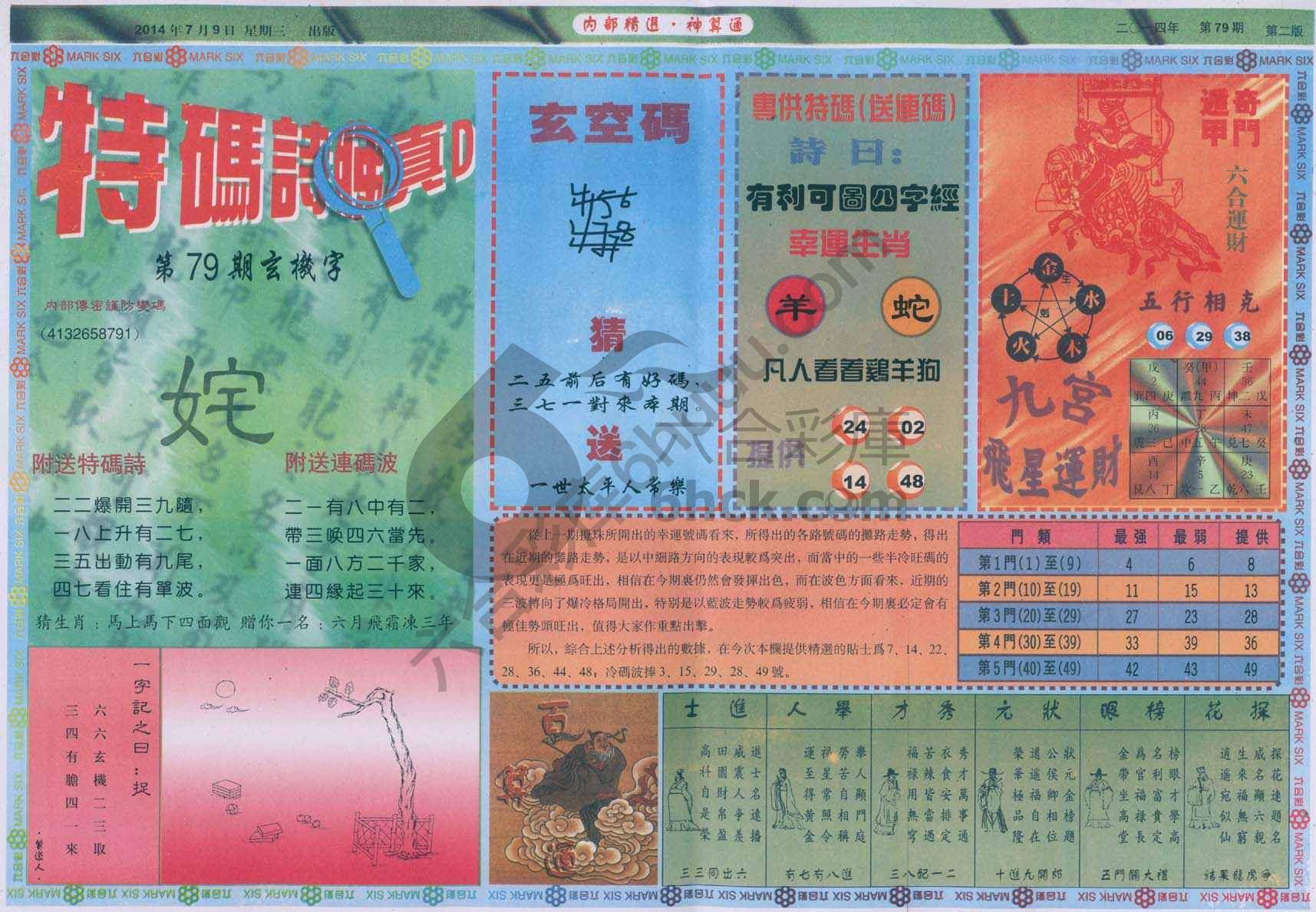 内部精选神算通