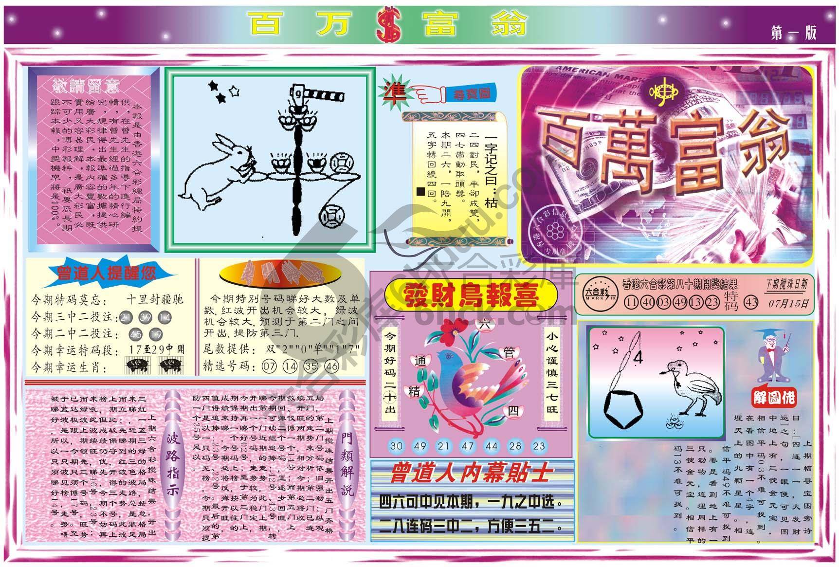 百万富翁
