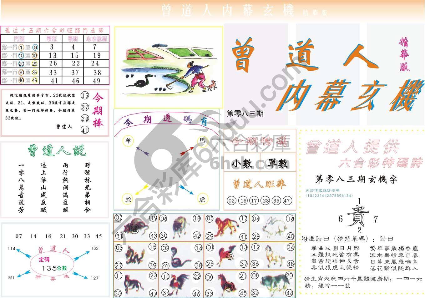曾道人内幕玄机(精华版)