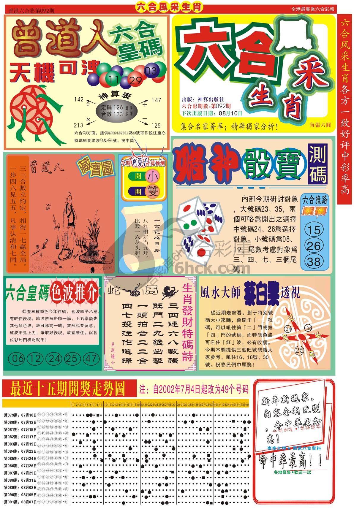 六合风采生肖