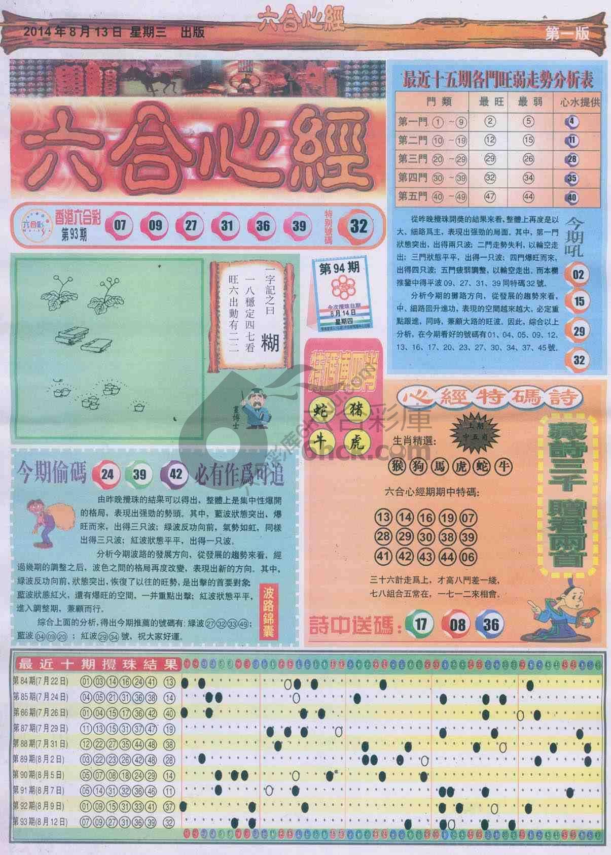 六合心经