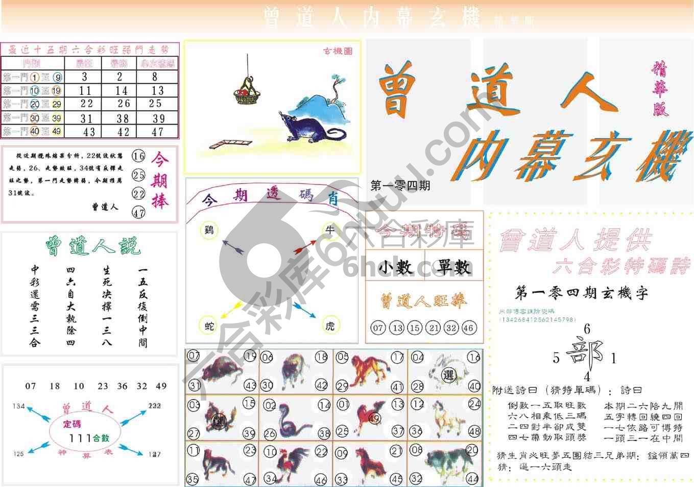 曾道人内幕玄机(精华版)