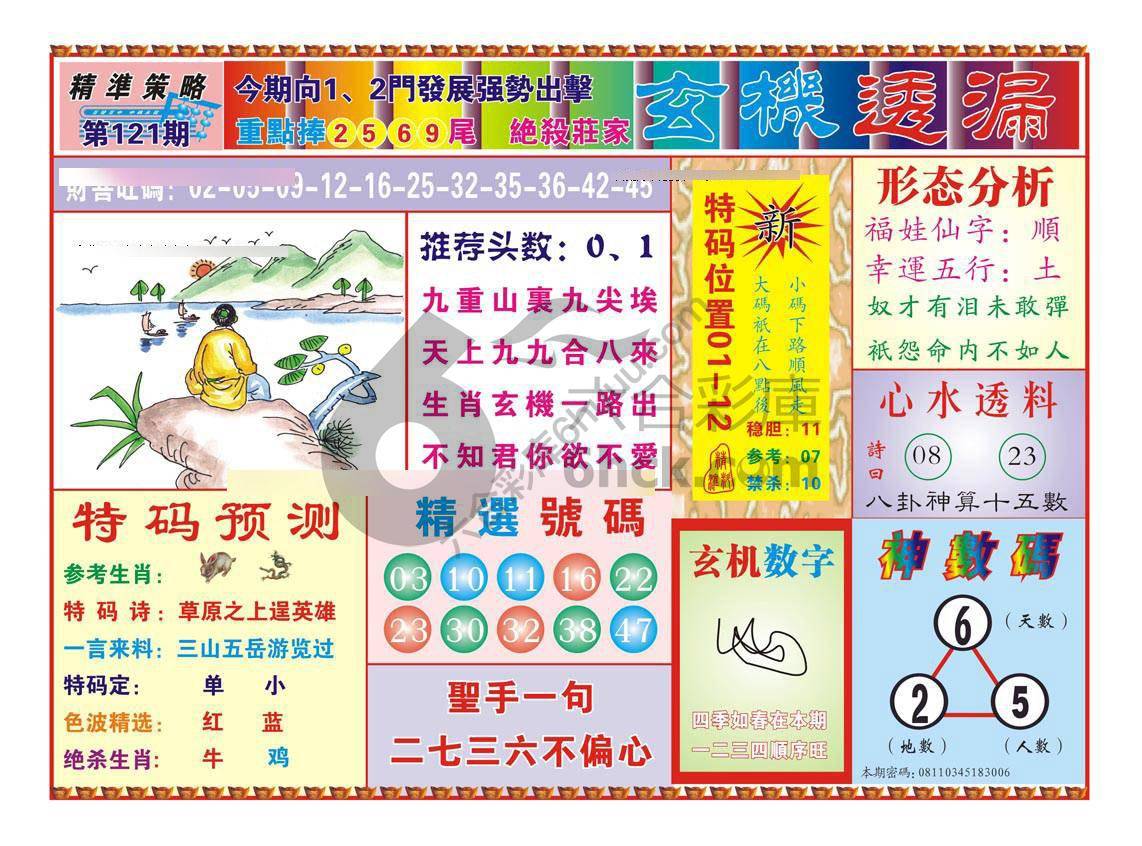 玄机透漏