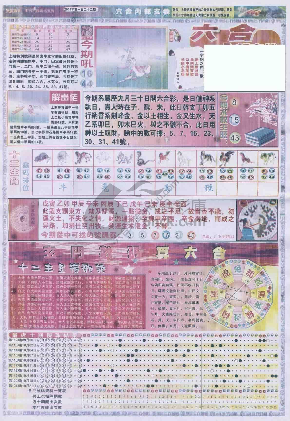 六合内部玄机