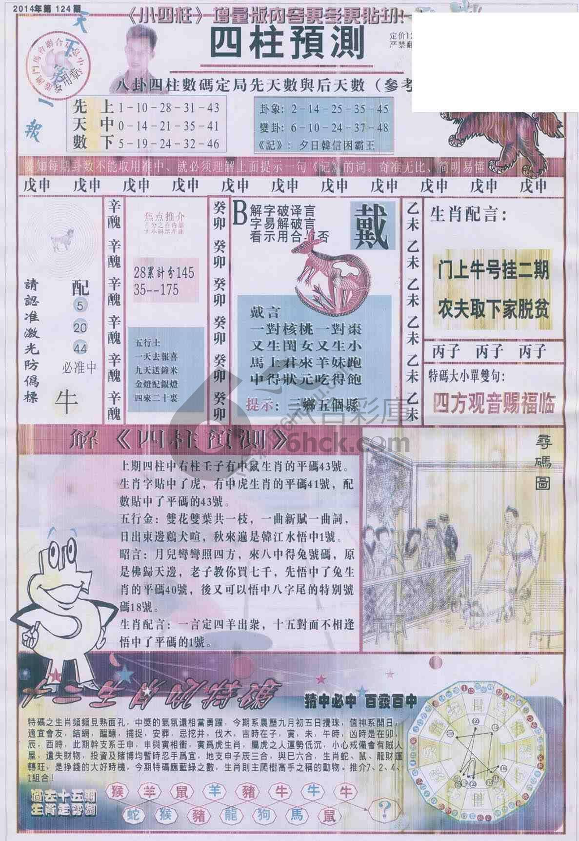 四柱预测