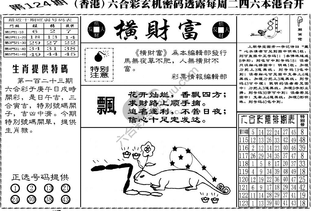 横财富