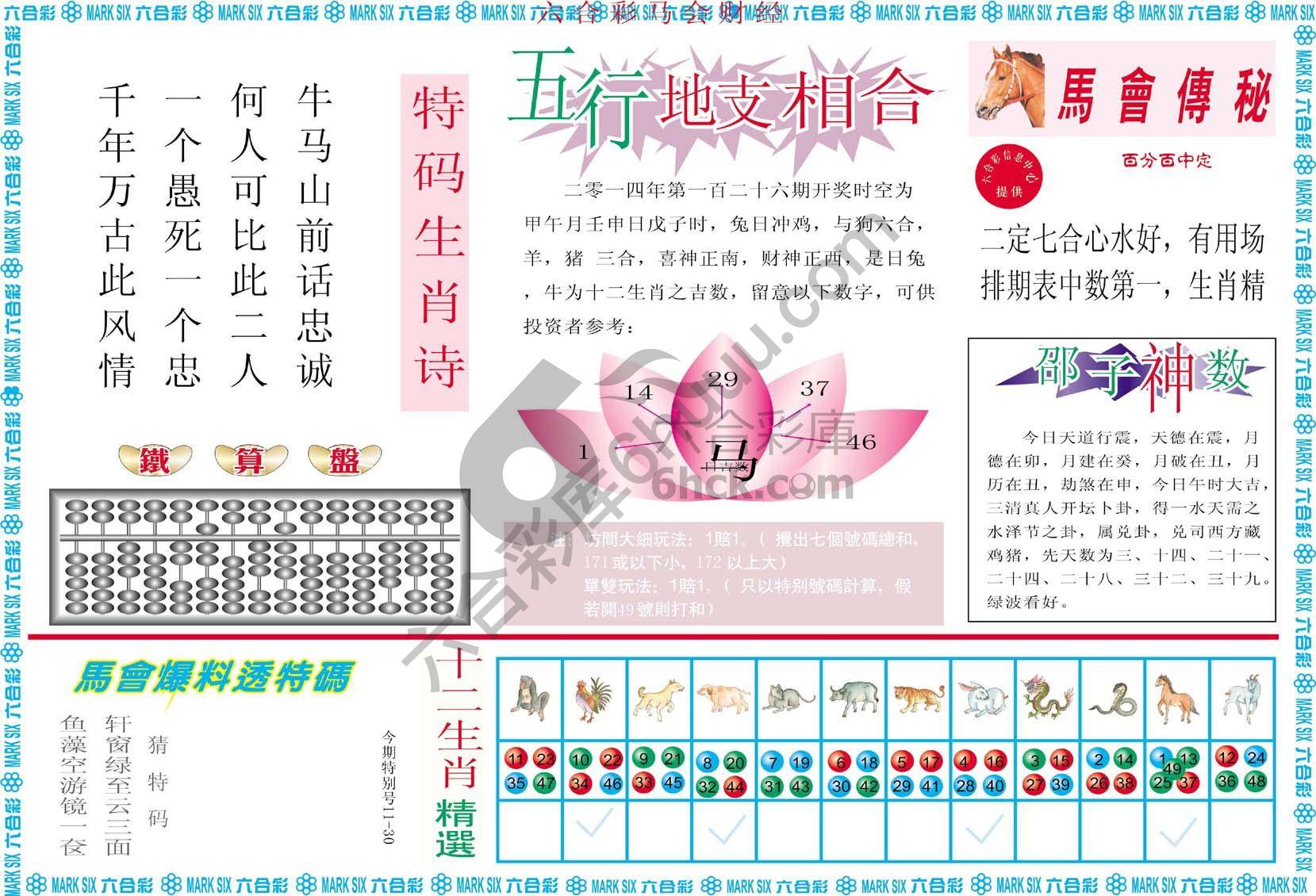 六合彩马会财经