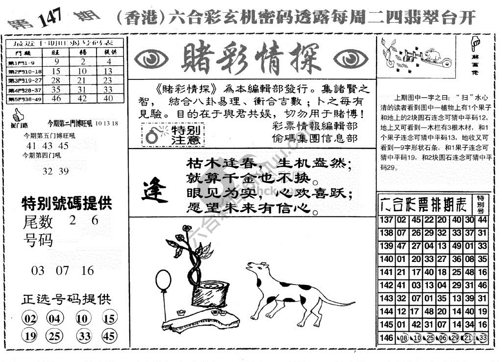 赌彩情探