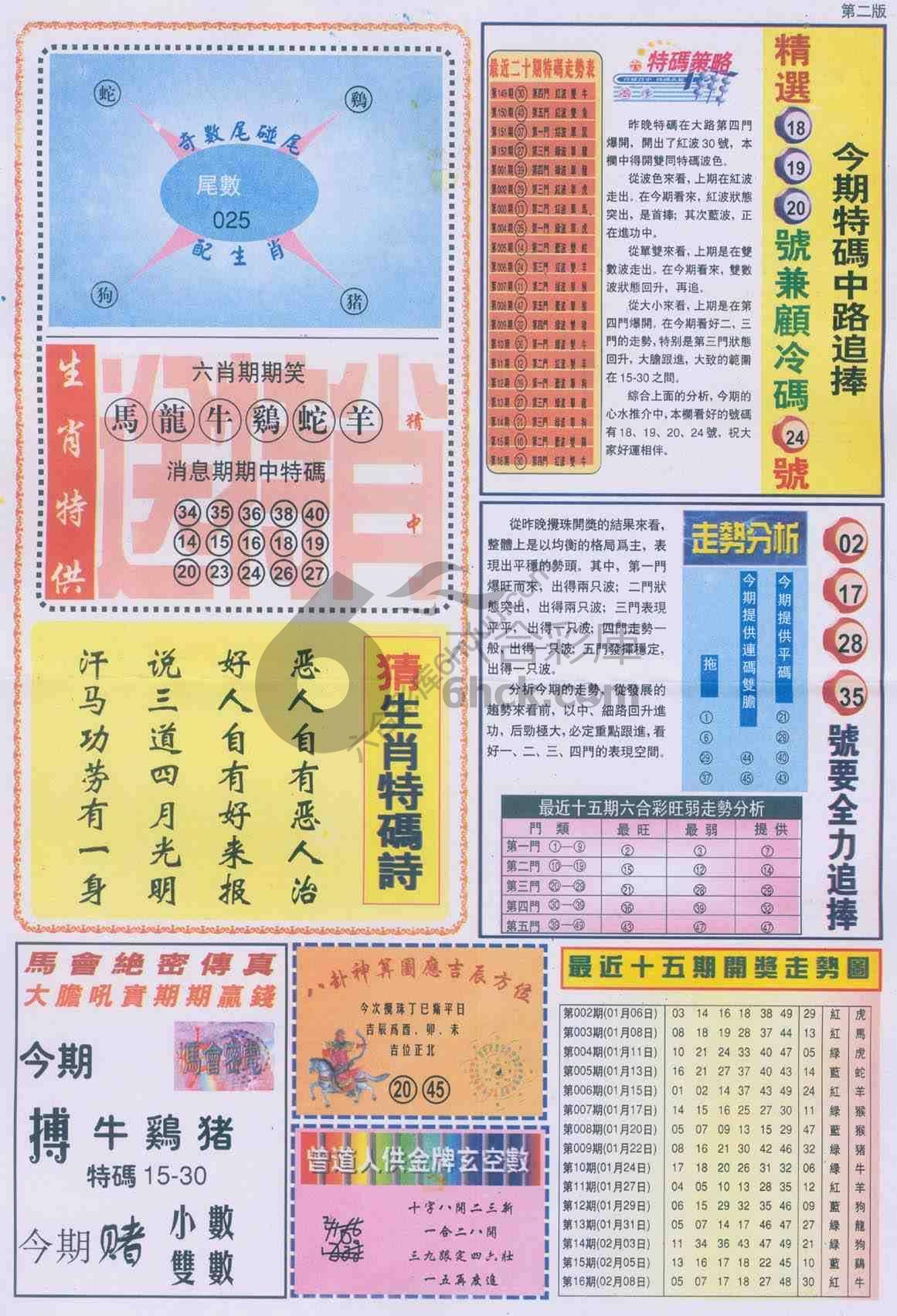曾道人内幕消息