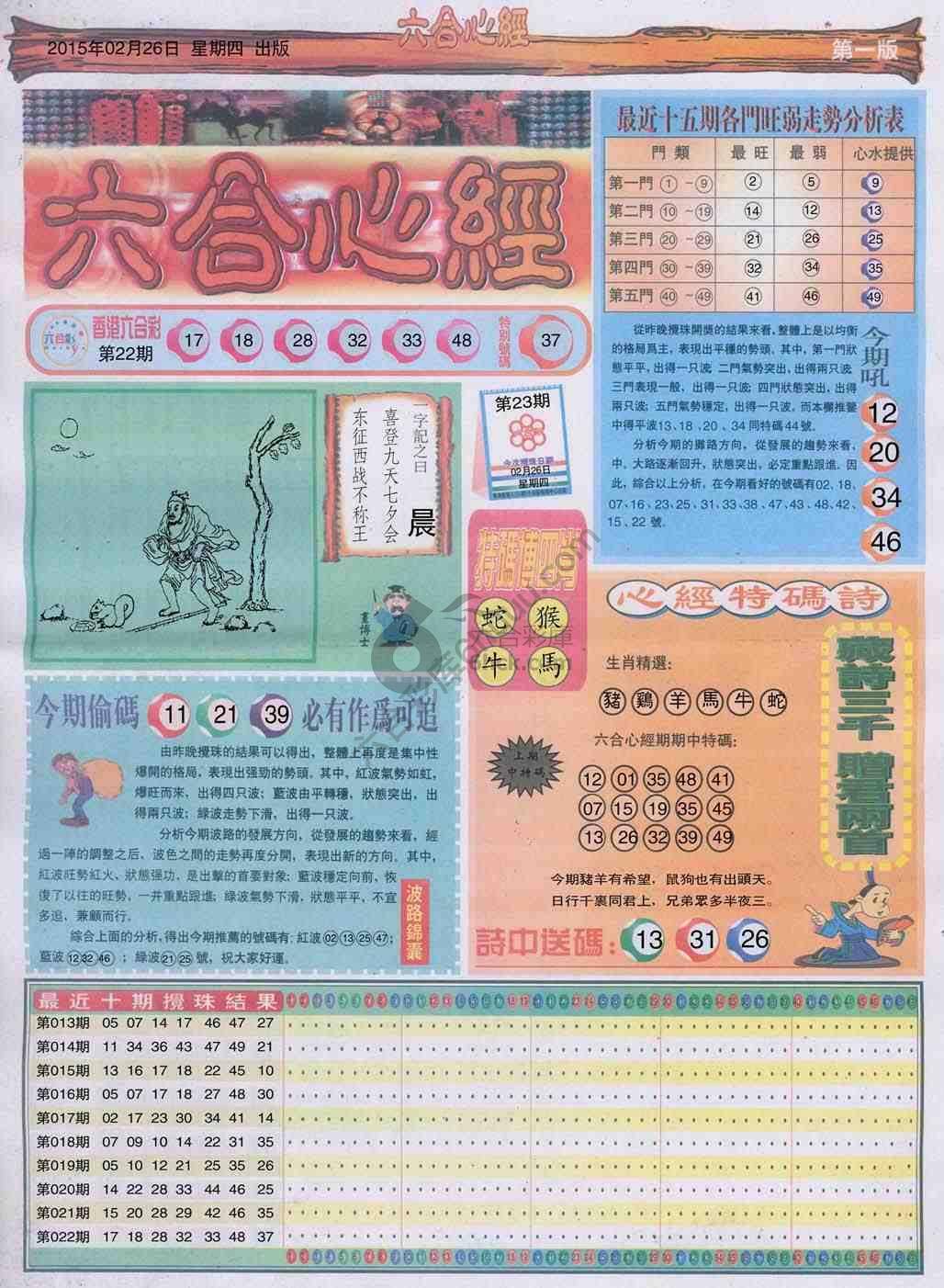 六合心经