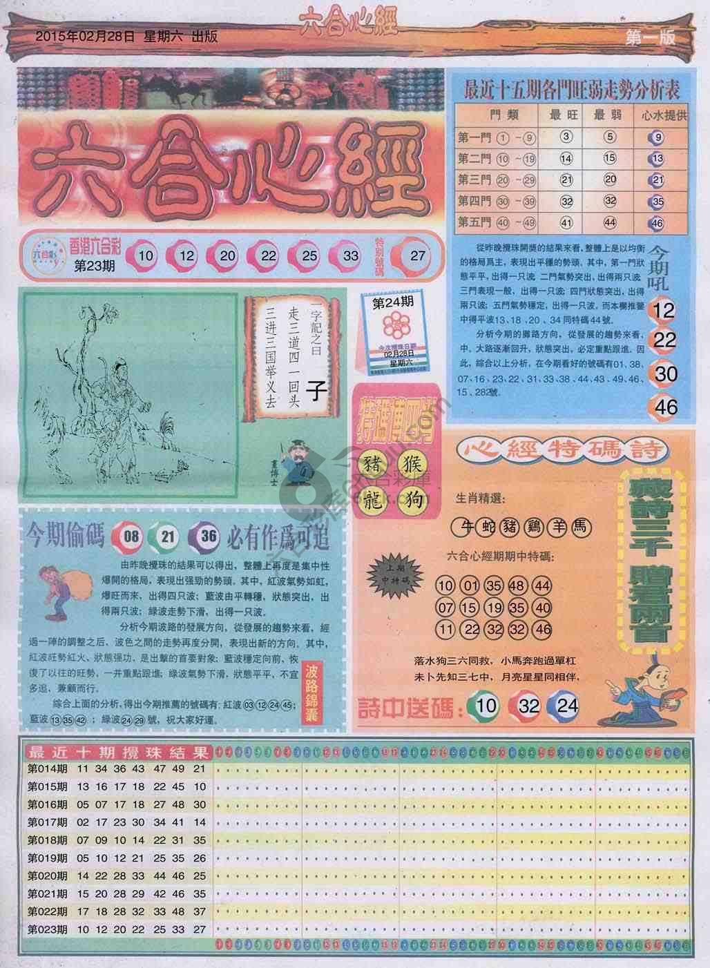 六合心经