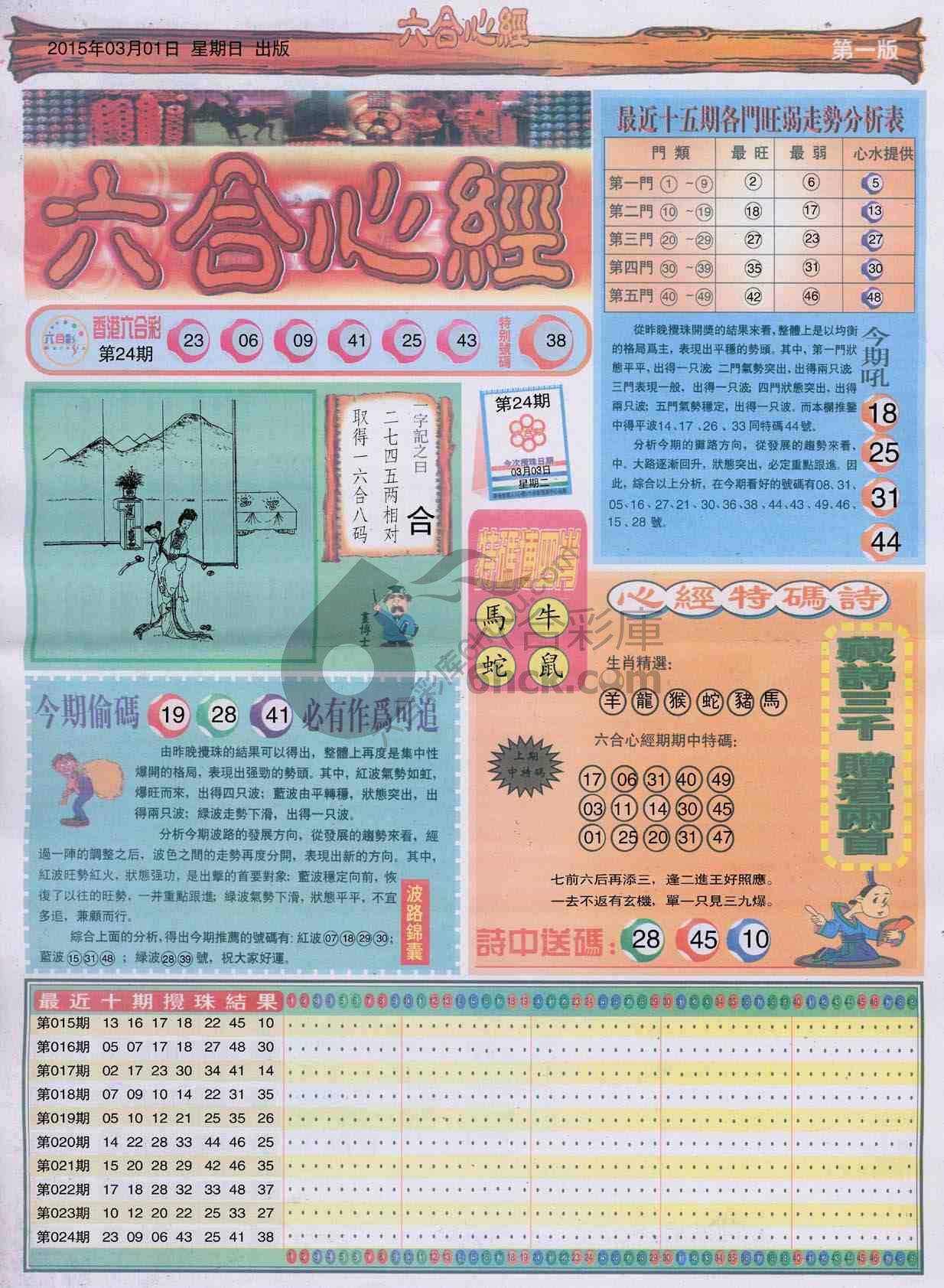六合心经
