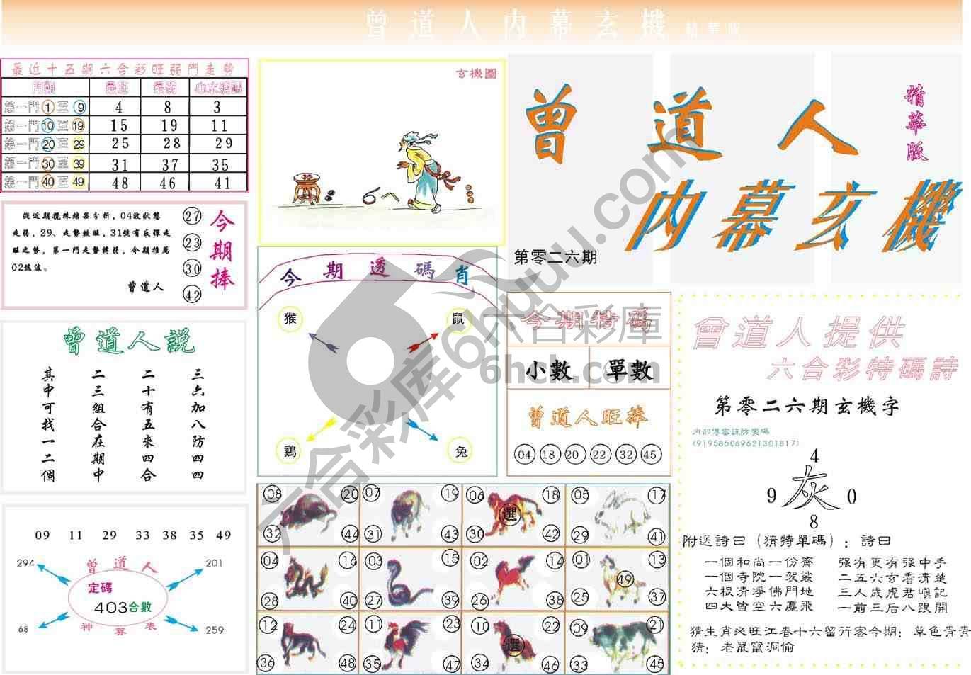 曾道人内幕玄机(精华版)