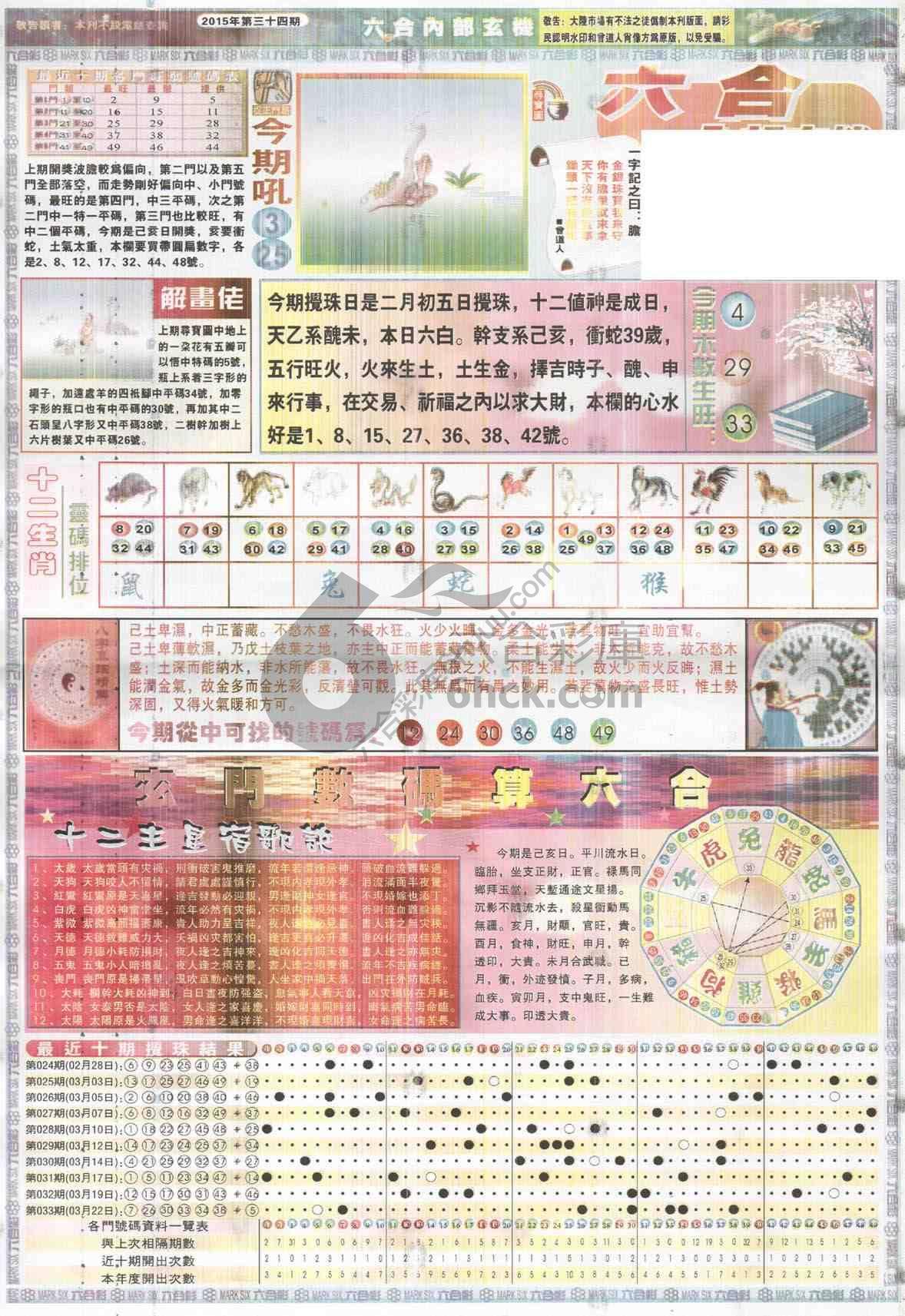 六合内部玄机