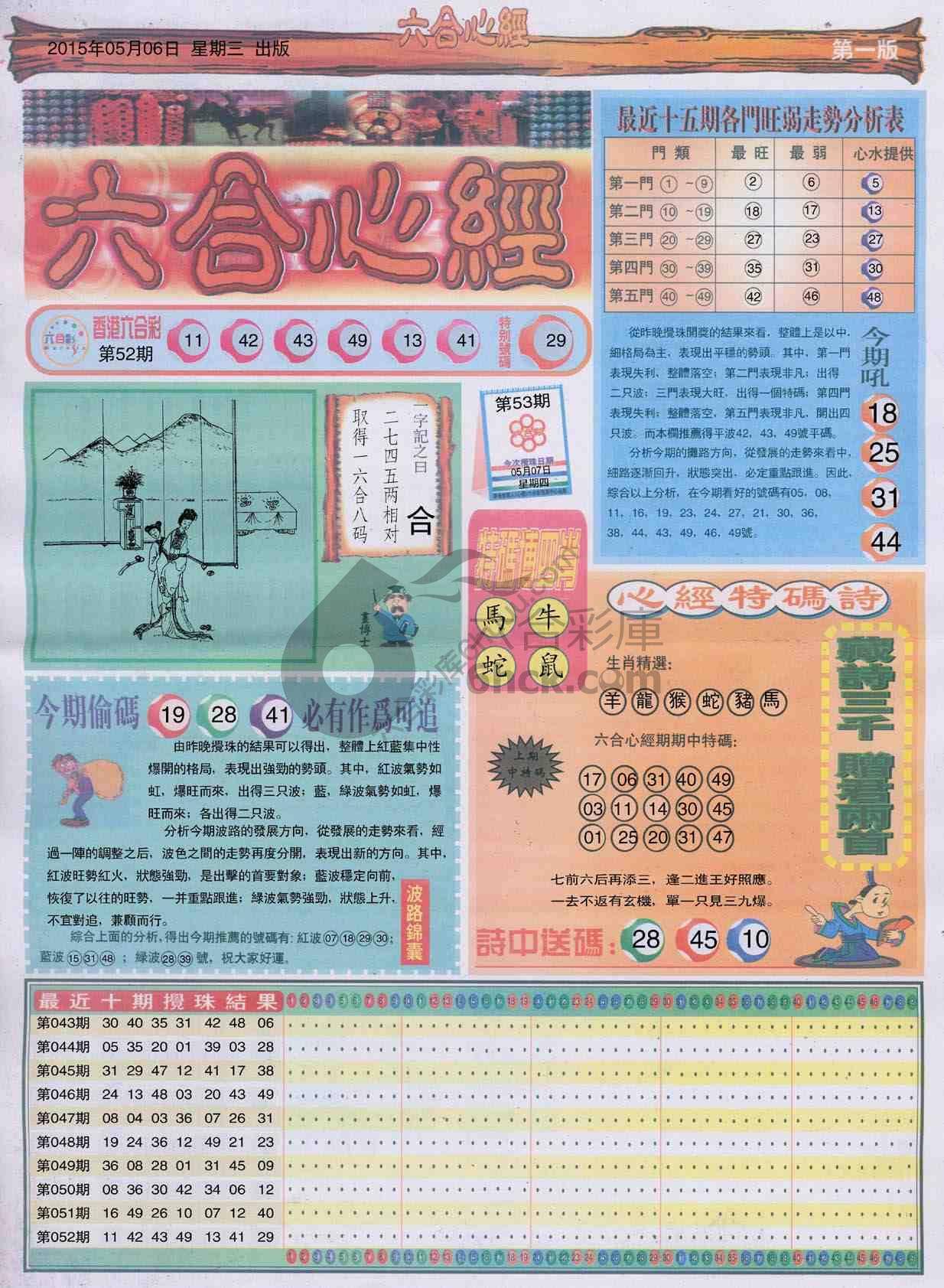 六合心经