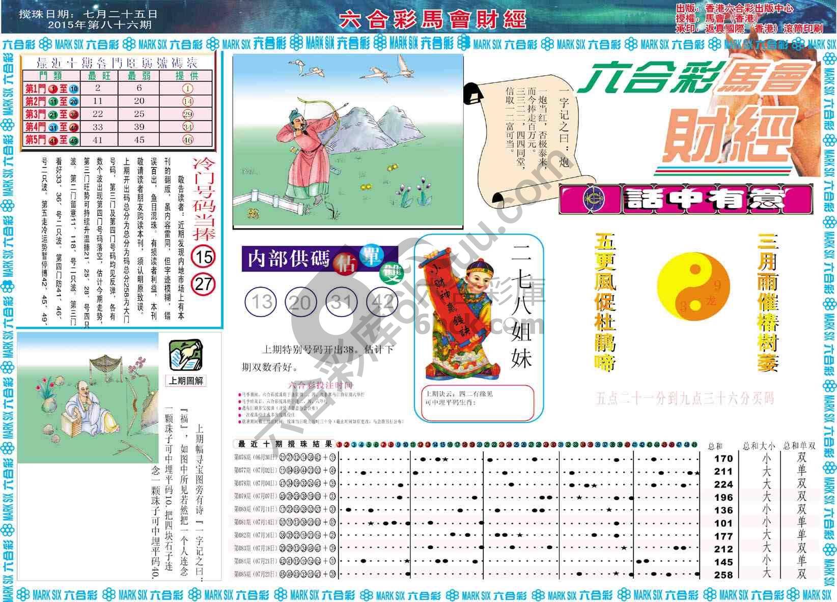 六合彩马会财经