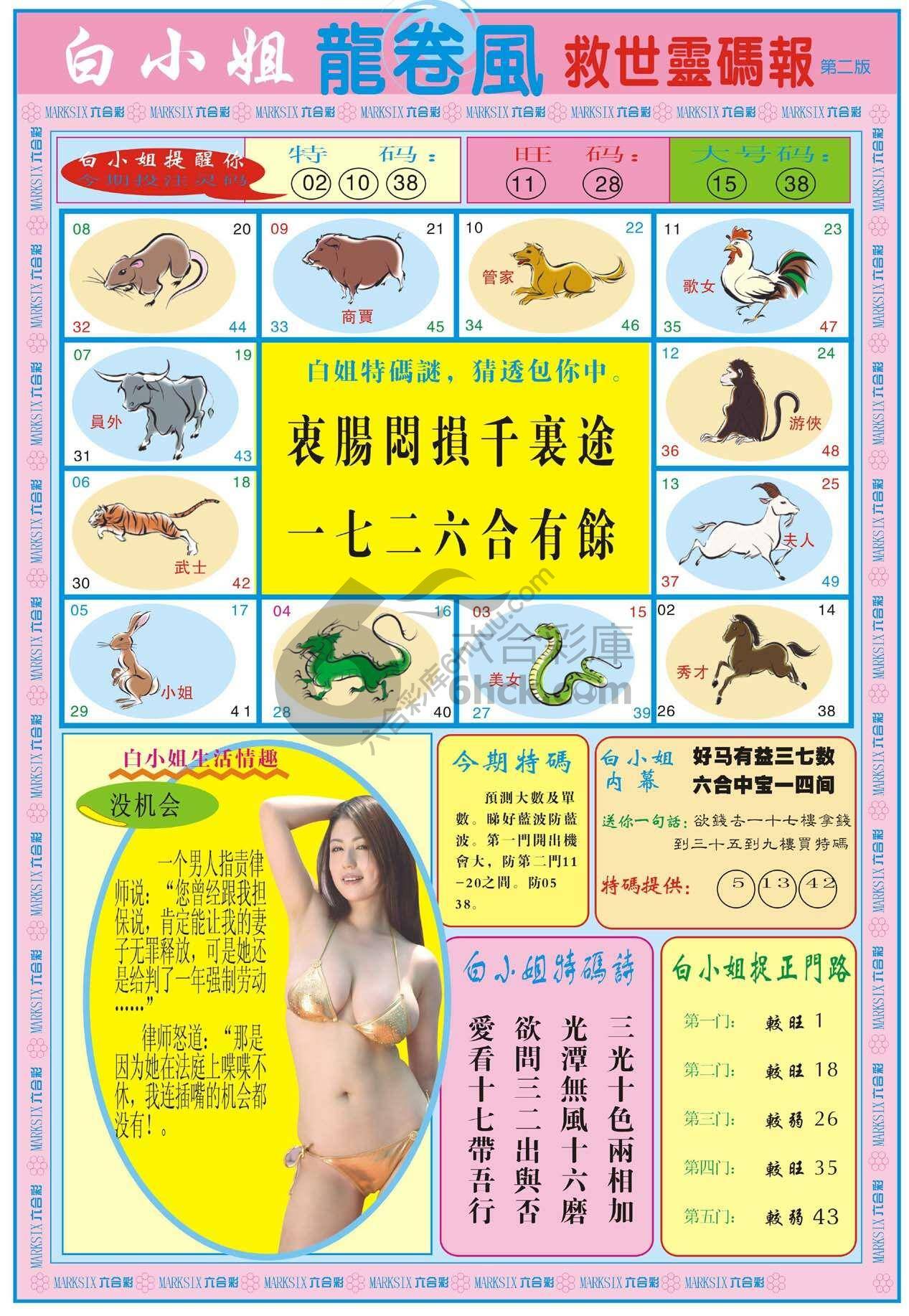白小姐龙卷风
