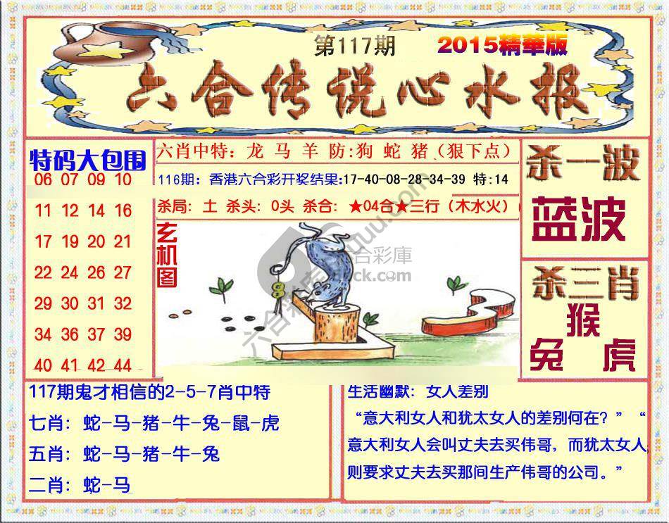 六合传说心水报