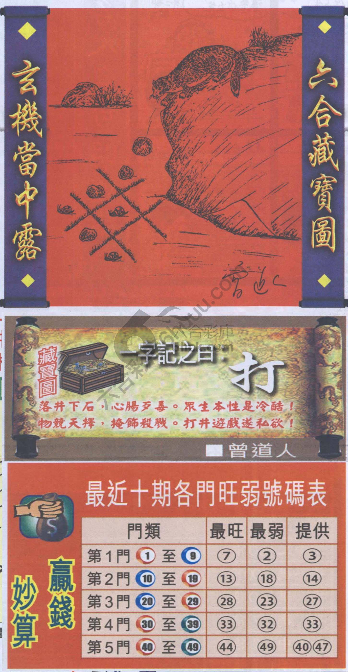 高清跑狗图