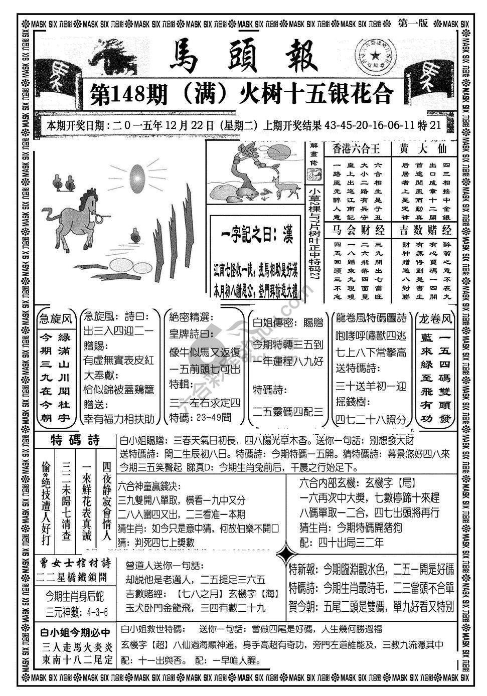 马头报