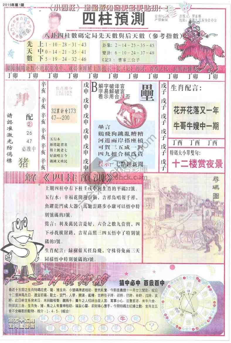 四柱预测