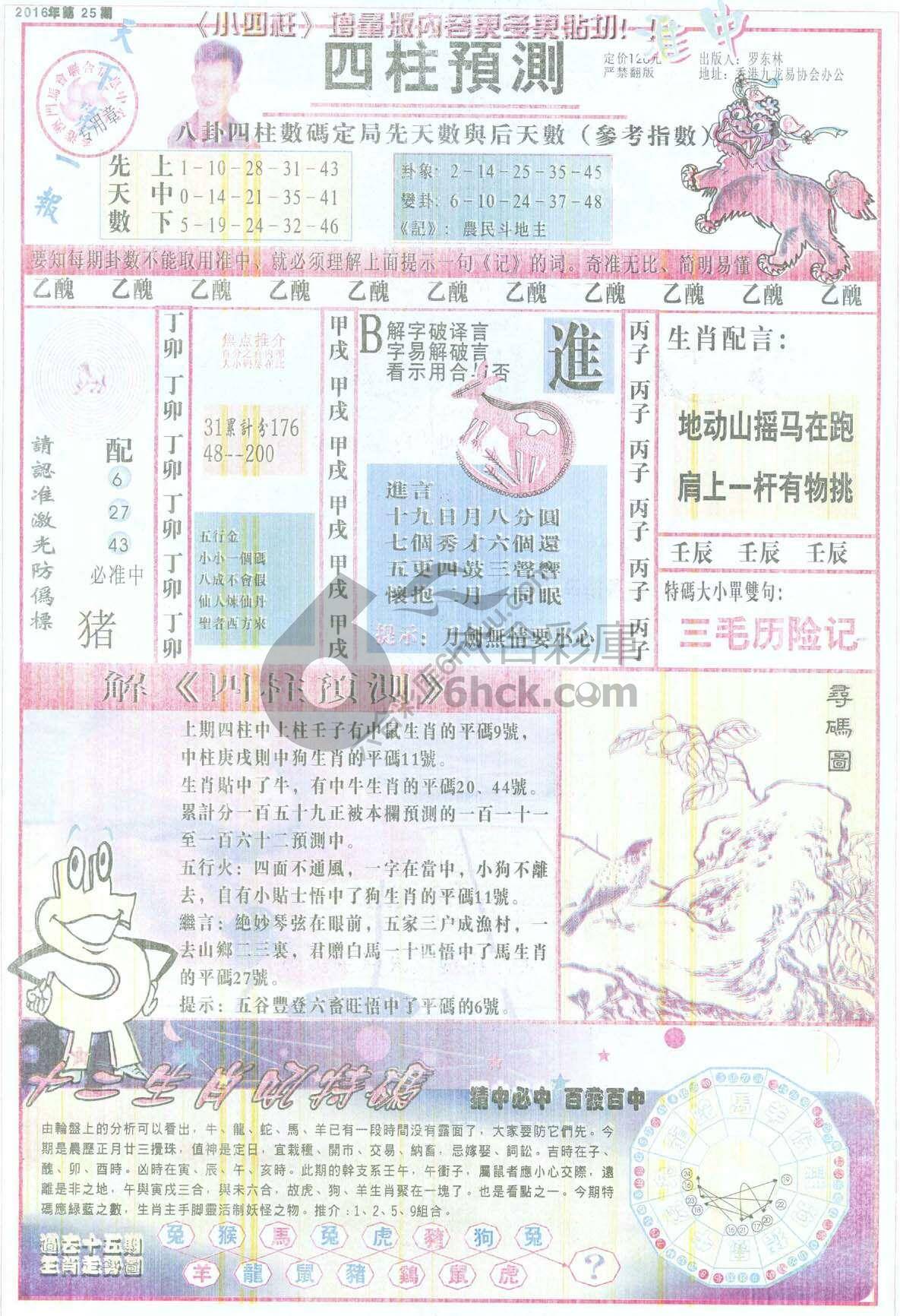 四柱预测