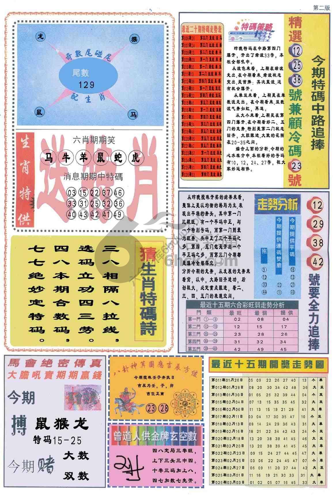 曾道人内幕消息