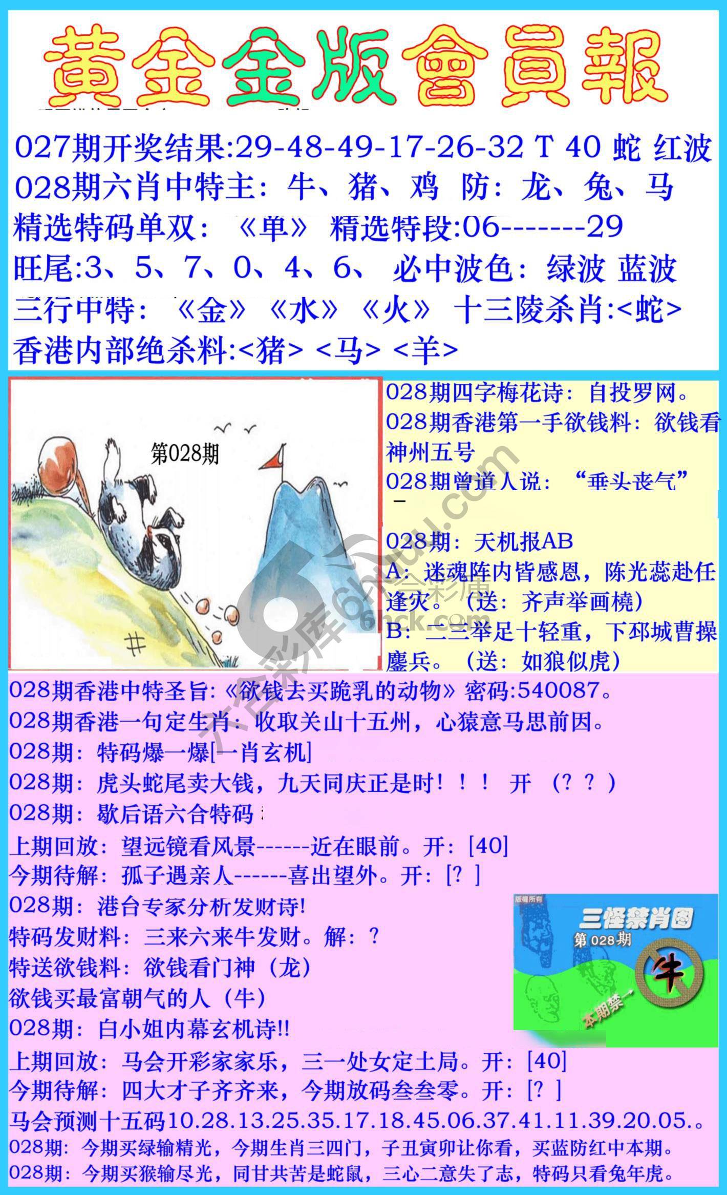 黄金金版会员报