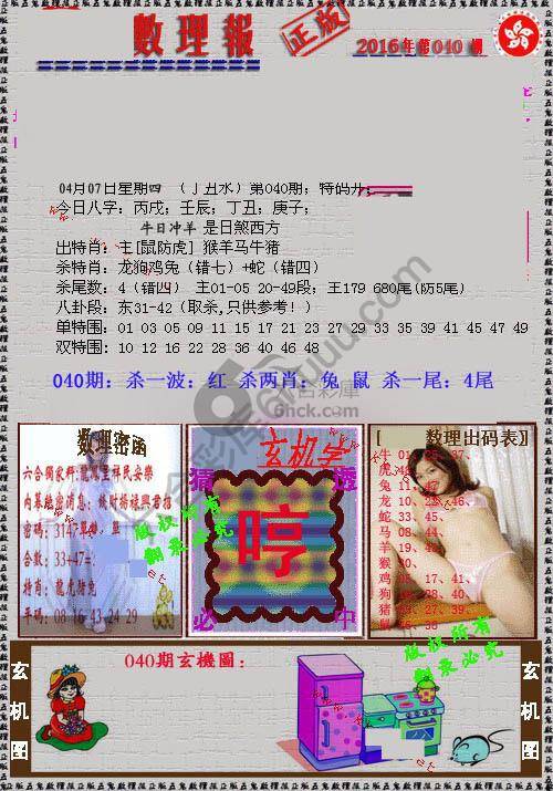 数理报