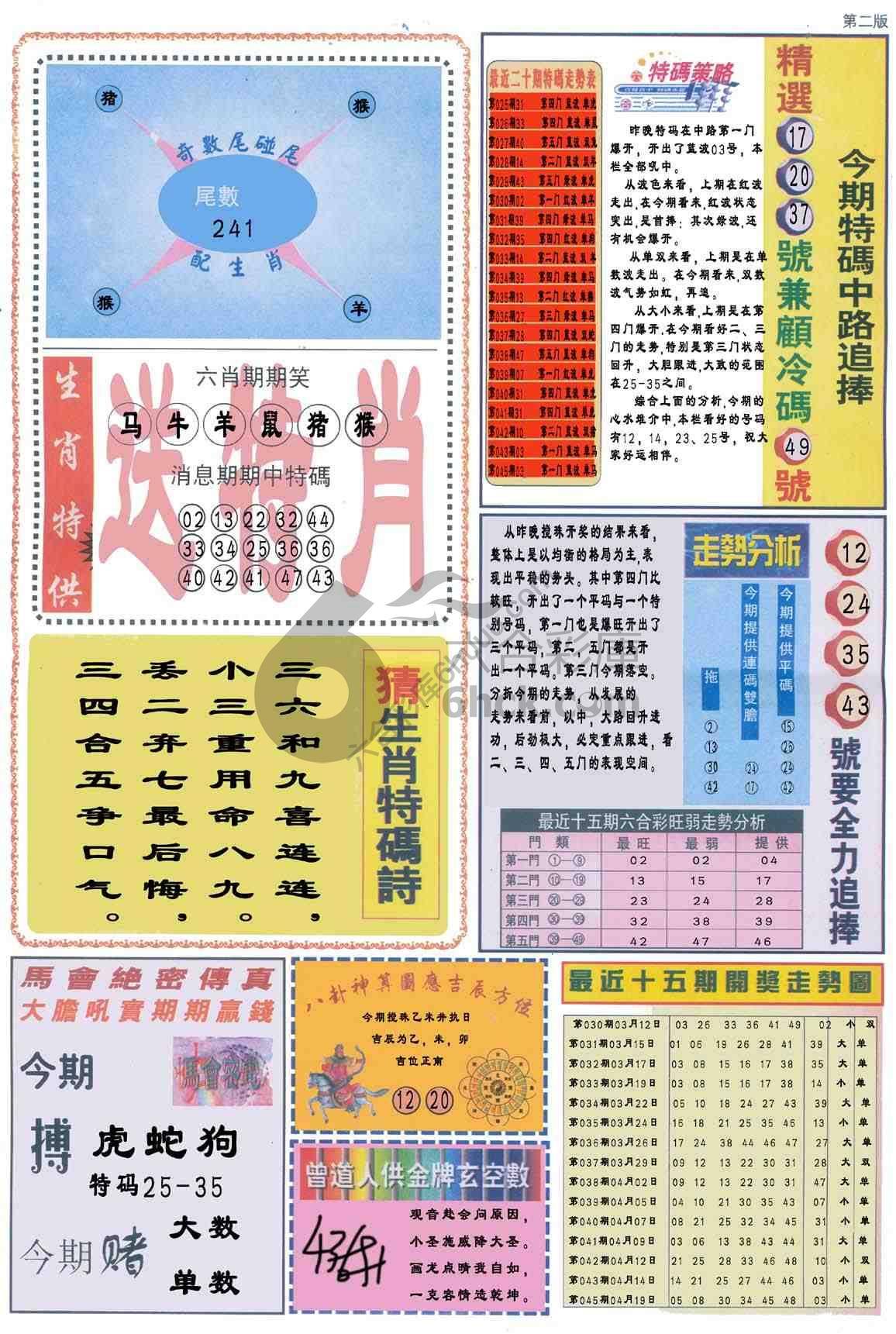 曾道人内幕消息