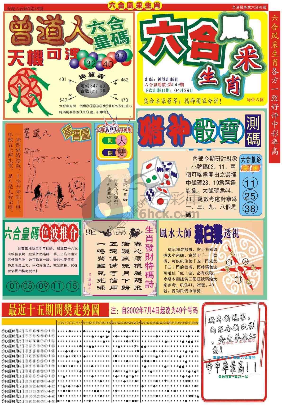 六合风采生肖