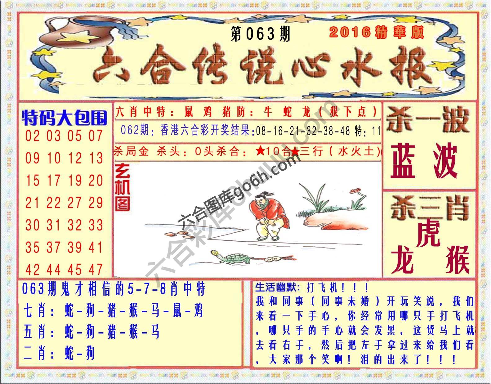 六合传说心水报