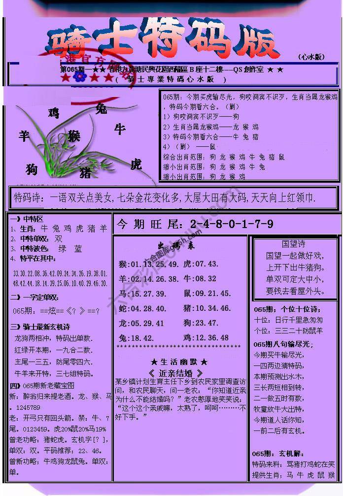 另类骑士特码版