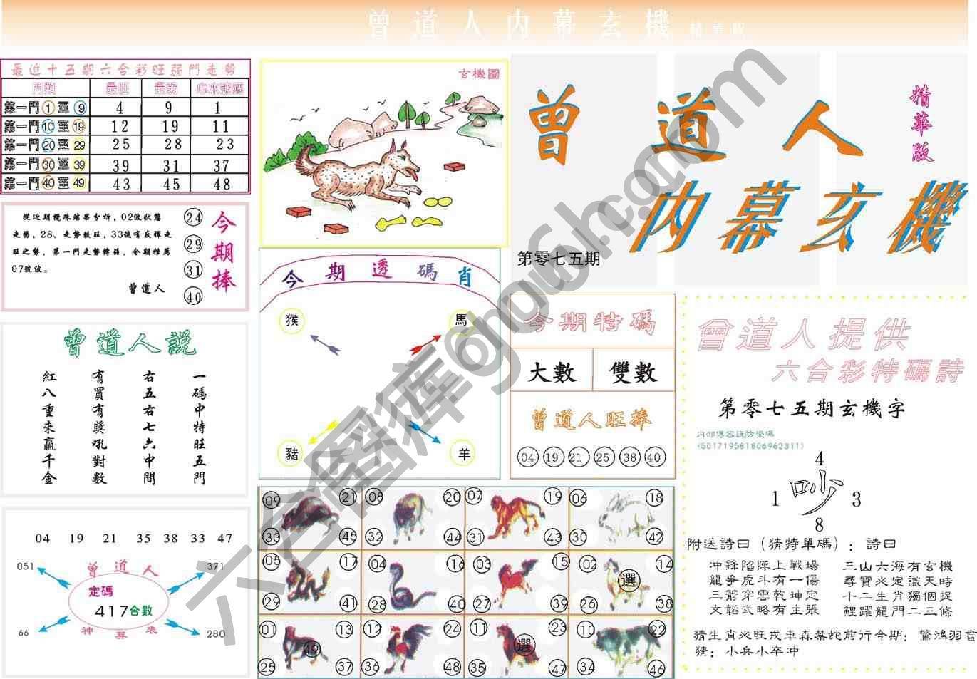 曾道人内幕玄机(精华版)