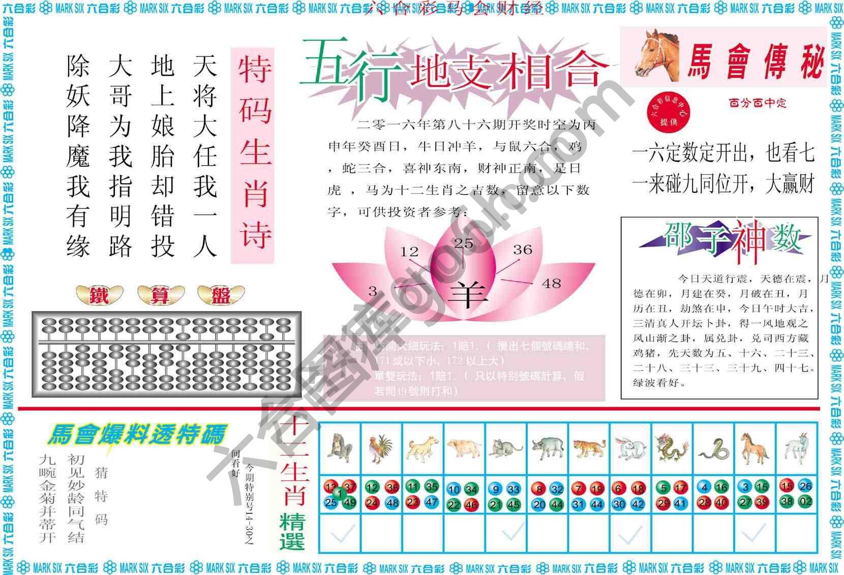 六合彩马会财经
