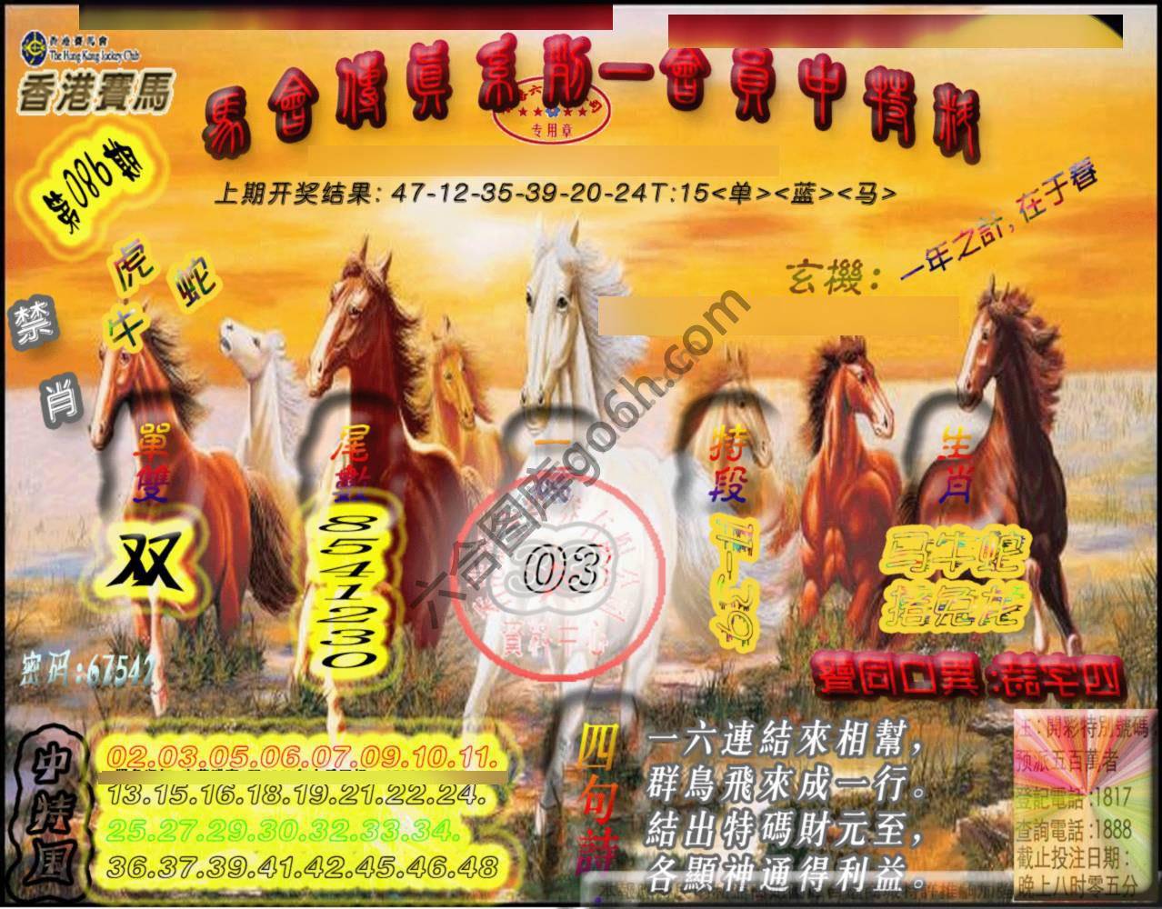 马会传真会员报