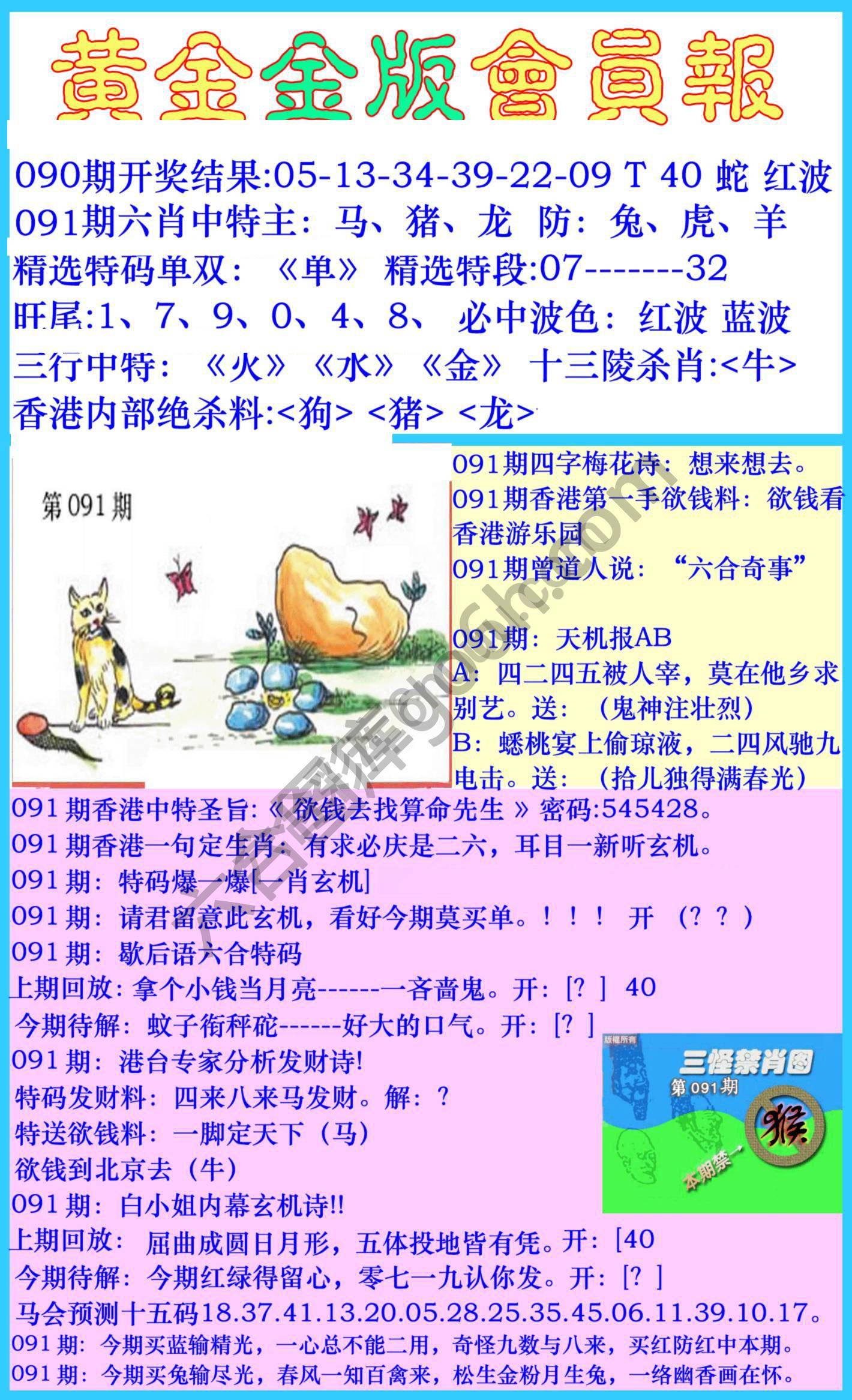 黄金金版会员报