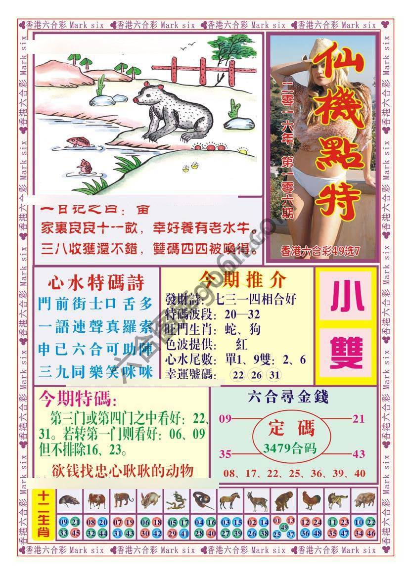 仙机点特
