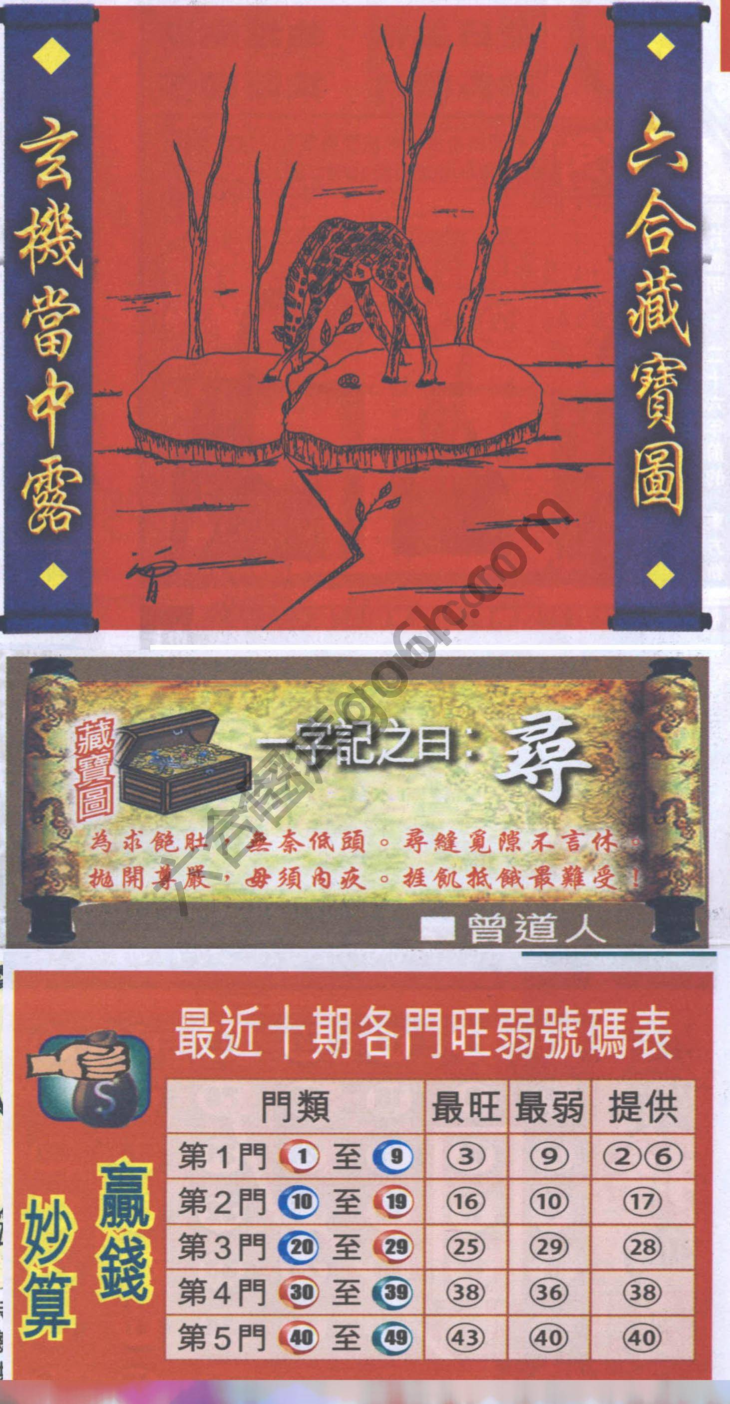 高清跑狗图